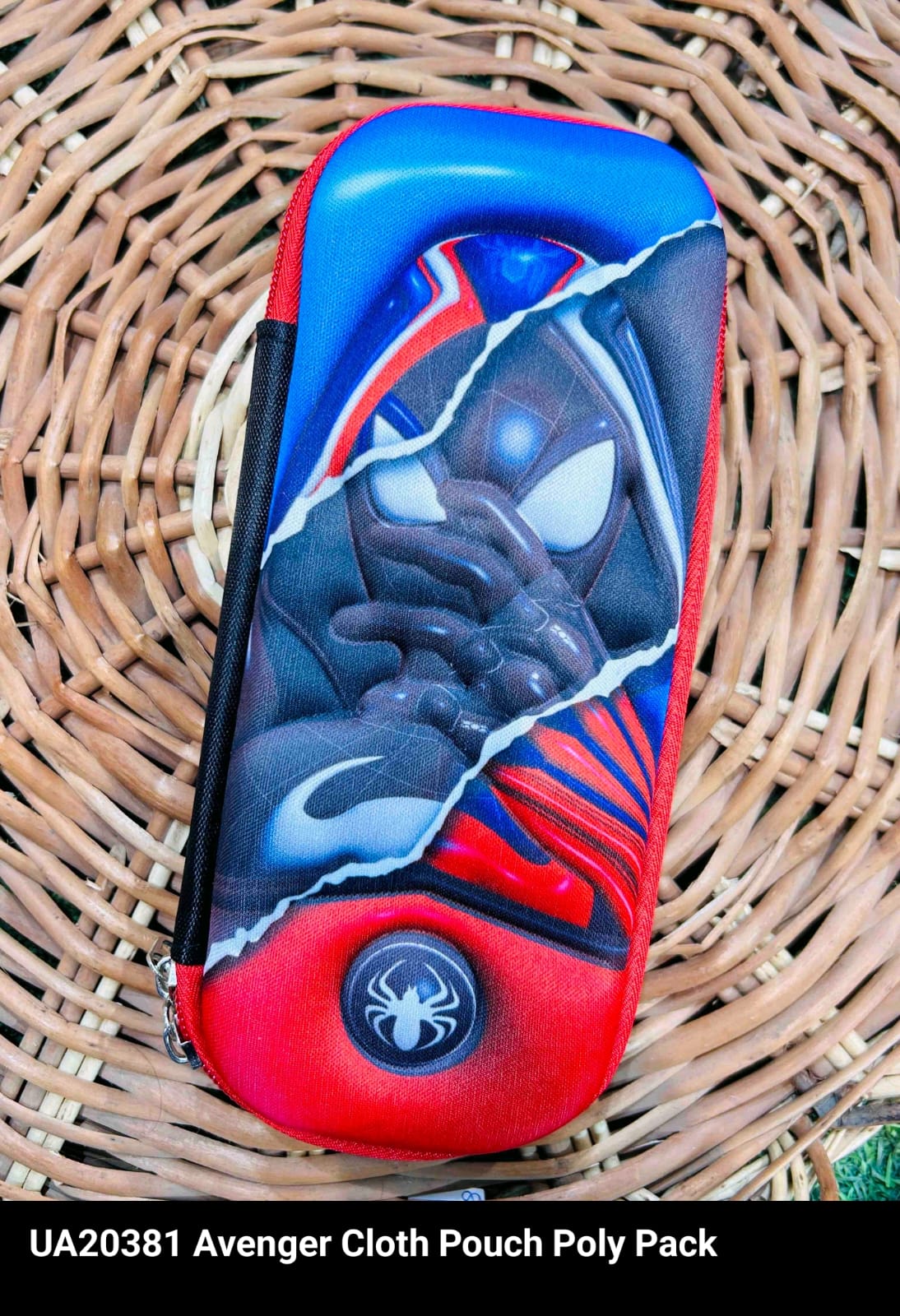 Spiderman clothes pouch